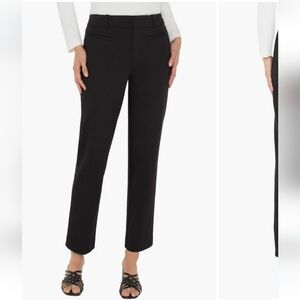 Liverpool Black Straight Leg High Waist Pants 12